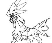 Coloriage Silvallie de Pok&eacute;mon soleil et lune