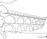 Coloriage et dessins gratuit Pont facile à imprimer