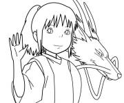 Coloriage et dessins gratuit Ponyote saluant à imprimer