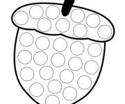 Coloriage Pop it gland