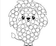 Coloriage Pop it lion