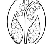 Coloriage Pop it Muguet