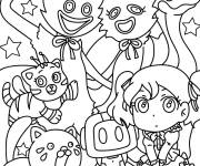 Coloriage Affiche Poppy Playtime pour enfants