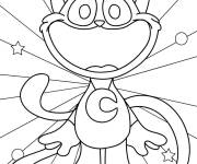 Coloriage Catnap Poppy Playtime