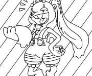 Coloriage Lapin Bunzo drole