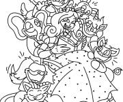 Coloriage Miss Delight et cr&eacute;atures souriantes Poppy Playtime