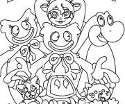 Coloriage Mod&egrave;le Poppy Playtime