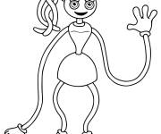 Coloriage Personnage Mommy Long Legs de Poppy Playtime