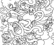 Coloriage Poppy Playtime Chapter 3 dessin