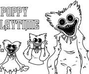 Coloriage Poppy Playtime Players