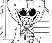 Coloriage Sc&egrave;ne de Poppy Playtime