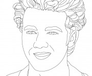 Coloriage Portrait au crayon