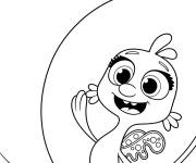 Coloriage Mignon Pip du film Pout-Pout Poisson
