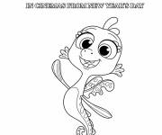 Coloriage Pip de Pout-Pout fish