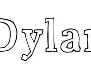 Coloriage Dylan