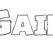 Coloriage Gaid