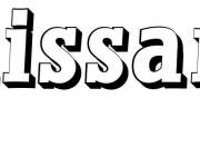 Coloriage Pr&eacute;nom Aissam