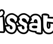 Coloriage Pr&eacute;nom Aissata