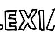 Coloriage Pr&eacute;nom Alexian