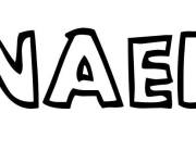 Coloriage Pr&eacute;nom Anaelle