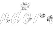 Coloriage Pr&eacute;nom Anderson