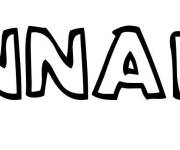 Coloriage Pr&eacute;nom Annaick