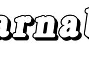 Coloriage Pr&eacute;nom Barnabe