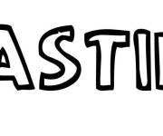 Coloriage Pr&eacute;nom Bastien