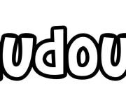 Coloriage Pr&eacute;nom Baudouin