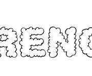 Coloriage Pr&eacute;nom Berenger