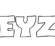 Coloriage Pr&eacute;nom Beyza