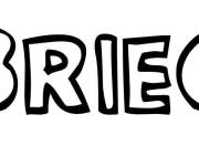 Coloriage Pr&eacute;nom Brieg