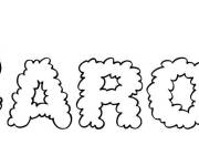 Coloriage Pr&eacute;nom Carol