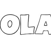 Coloriage Pr&eacute;nom Colas