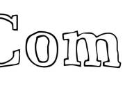 Coloriage Pr&eacute;nom Come