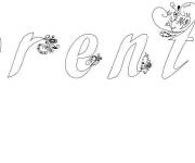 Coloriage Pr&eacute;nom Corentin