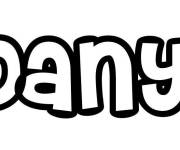 Coloriage Pr&eacute;nom Danyl