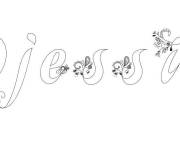 Coloriage Pr&eacute;nom Djessim