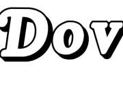 Coloriage et dessins gratuit Pr&eacute;nom Dov à imprimer
