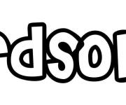 Coloriage Pr&eacute;nom Edson