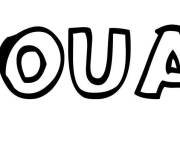 Coloriage Pr&eacute;nom Elouan