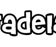 Coloriage Pr&eacute;nom Fadela