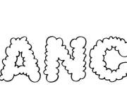 Coloriage Pr&eacute;nom Fanch