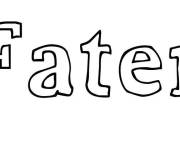 Coloriage Pr&eacute;nom Faten