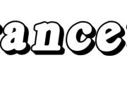 Coloriage Pr&eacute;nom Francette
