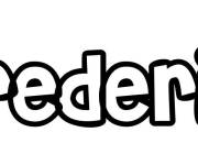 Coloriage Pr&eacute;nom Frederik