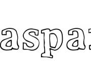 Coloriage Pr&eacute;nom Gaspard