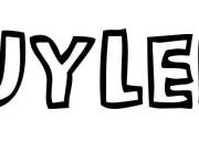 Coloriage Pr&eacute;nom Guylene