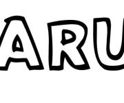 Coloriage Pr&eacute;nom Harun