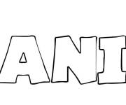 Coloriage Pr&eacute;nom Ianis